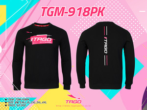 타고스포츠 TGM 918 남자 여자 라운드 티셔츠 남녀공용 맨투맨 티셔츠
