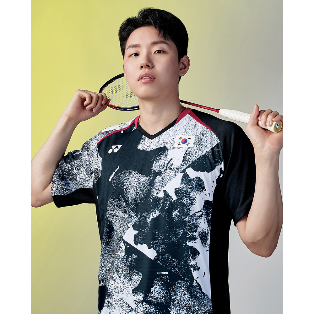 요넥스 10509EX 국가대표팀 남성 반팔 티셔츠 블랙