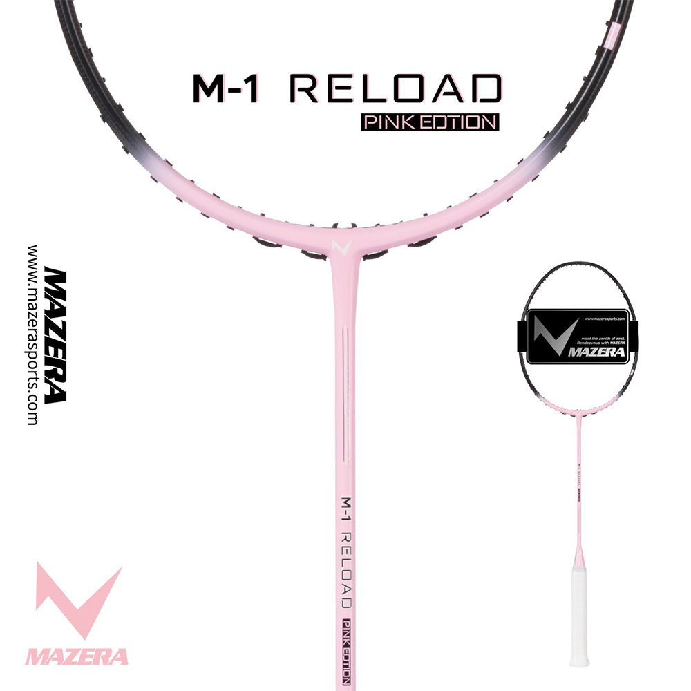 마제라 M-1 리로드 배드민턴라켓 핑크 우븐 M-1 RELOAD