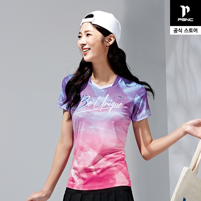 패기앤코 PT-611 여성 기능성 라운드 반팔 티셔츠