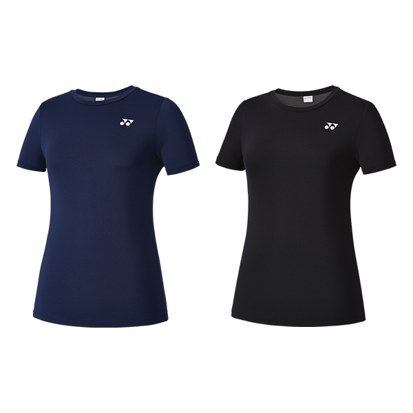 요넥스 99TR006F 여성 스포츠 반팔 티셔츠 블랙 네이비 2022년 재생산
